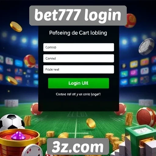 Como acessar o site de jogos bet777 login