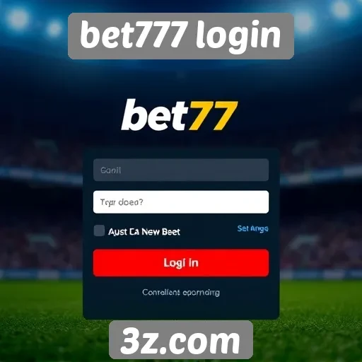 Análise das funcionalidades do site bet777 login
