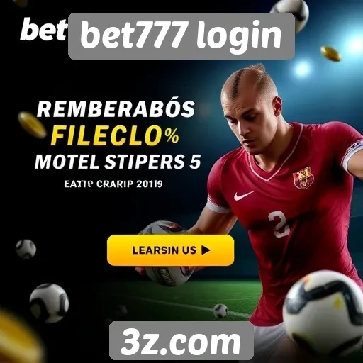 Promoções atuais no bet777 login