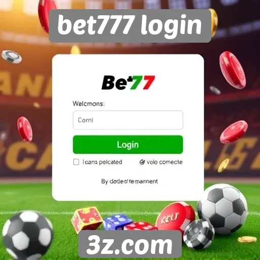 Acesso simplificado no site de jogos bet777 login