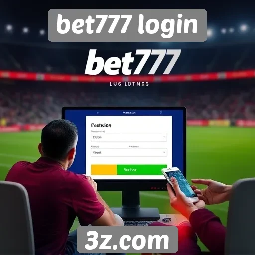 Experiência do usuário no site bet777 login